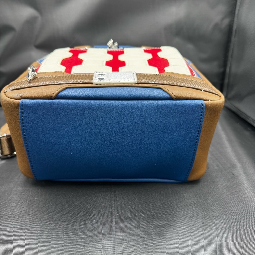 Loungefly Captain America Mini Backpack - Picture 5 of 9